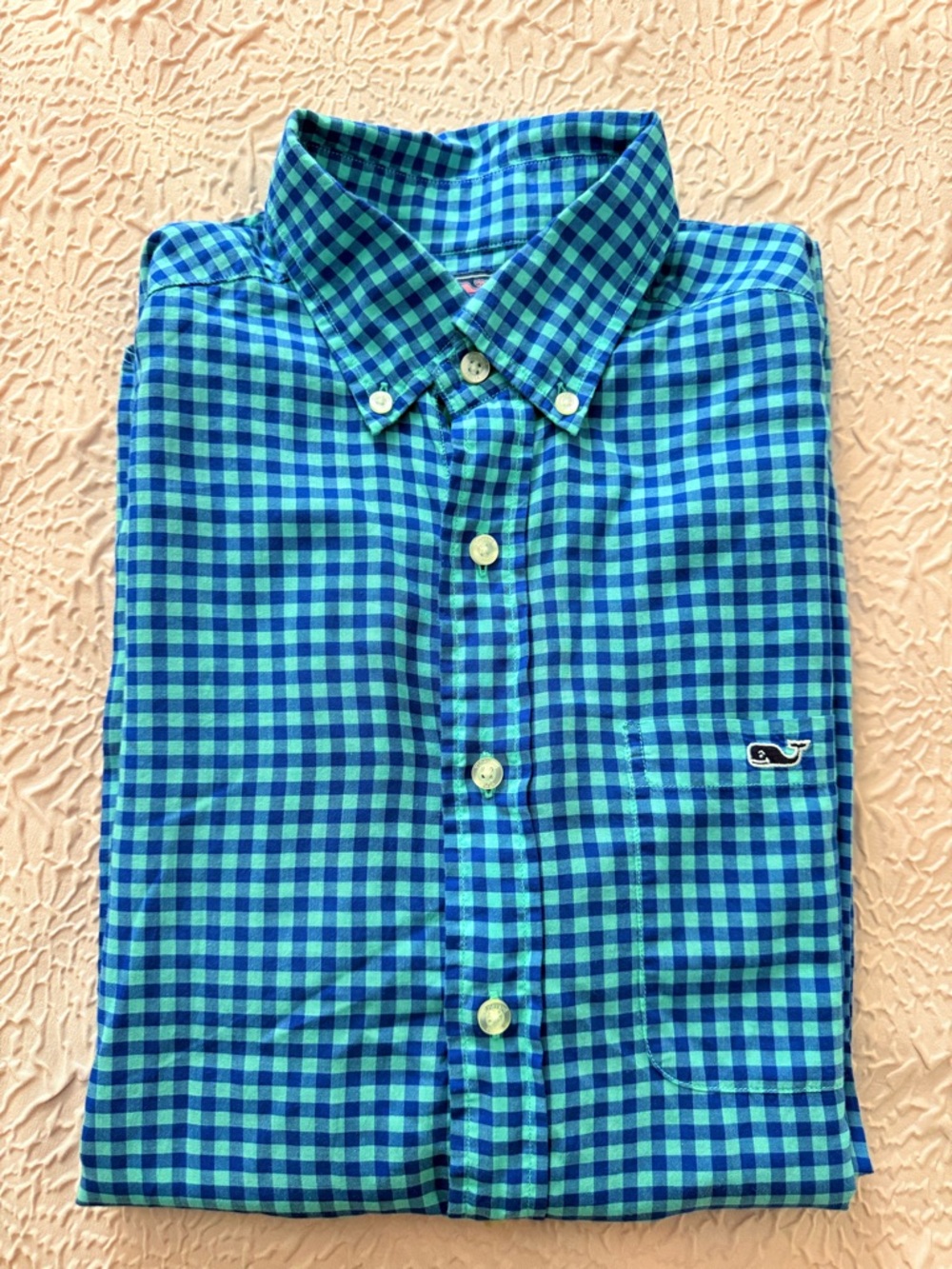 Vineyard Vines Slim‎ Fit Tucker Shirt Men’s Small Plaid Button-Down